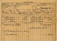 Dienstplan Vorderseite von 288-002-9